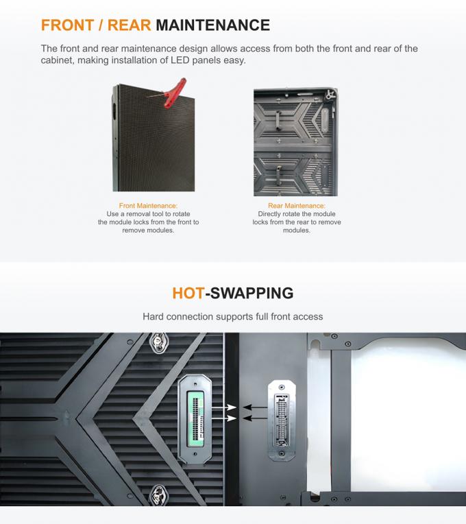 야외 고정 LED 디스플레이 화면 P3.91 P4.81 P6.25 P7.8 P10.4 슬림 풀 컬러 LED 비디오 벽 2