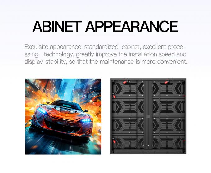 에너지 절약 외부 LED 디스플레이 P3.91 비디오 광고용 모듈 고품질 LED 패널 브랜드 2