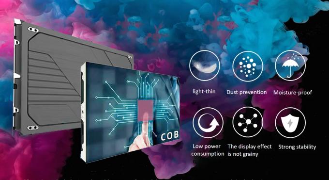 실내 및 야외 응용을위한 다이 캐스팅 실내 알루미늄 패널 LED 비디오 벽 얇은 피치 0