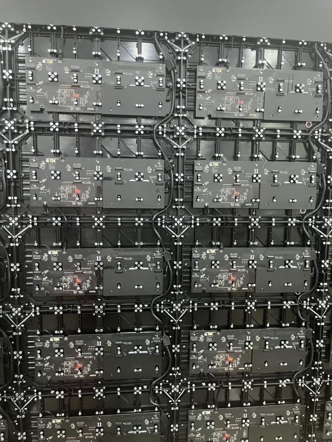 실내 및 야외 응용을위한 다이 캐스팅 실내 알루미늄 패널 LED 비디오 벽 얇은 피치 10