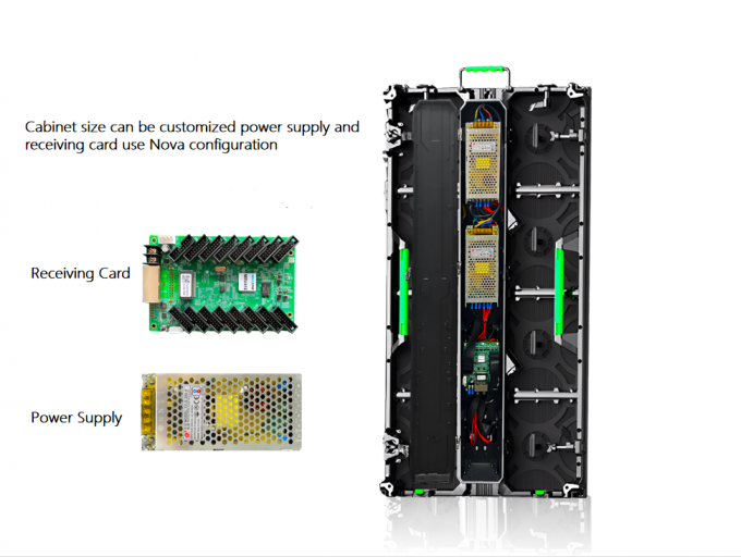 P3.91 야외 LED 디스플레이 화면 대여 LED 비디오 벽 21