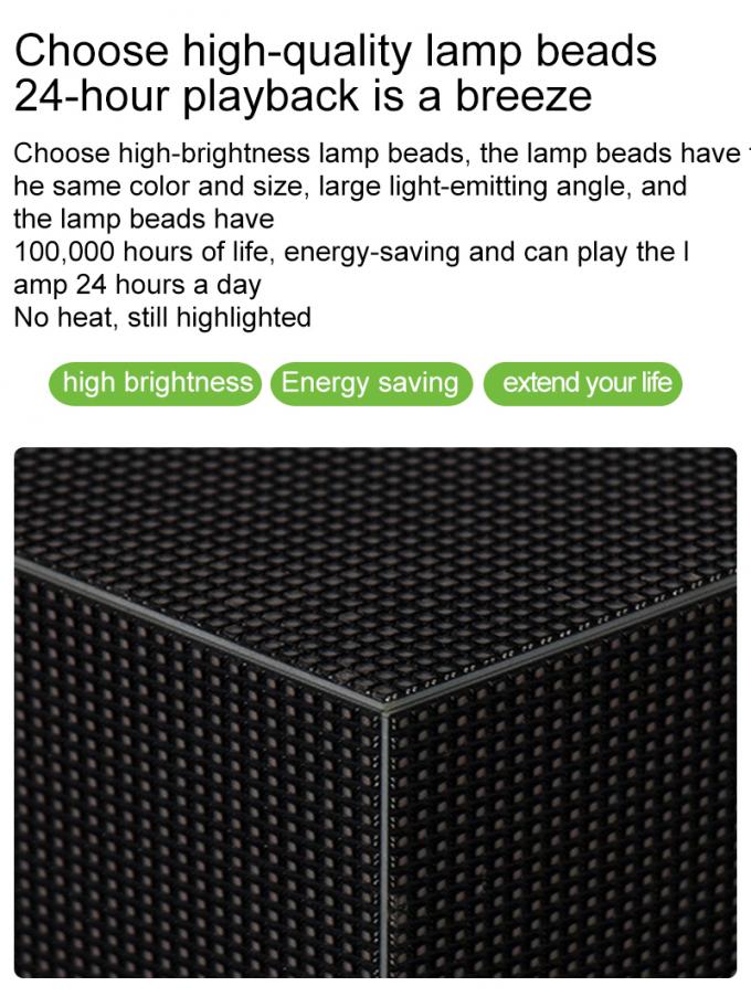 큐브 LED 디스플레이 P2.5 P3 P4mm 사용자 정의 소매점 광고 큐브 LED 화면 2