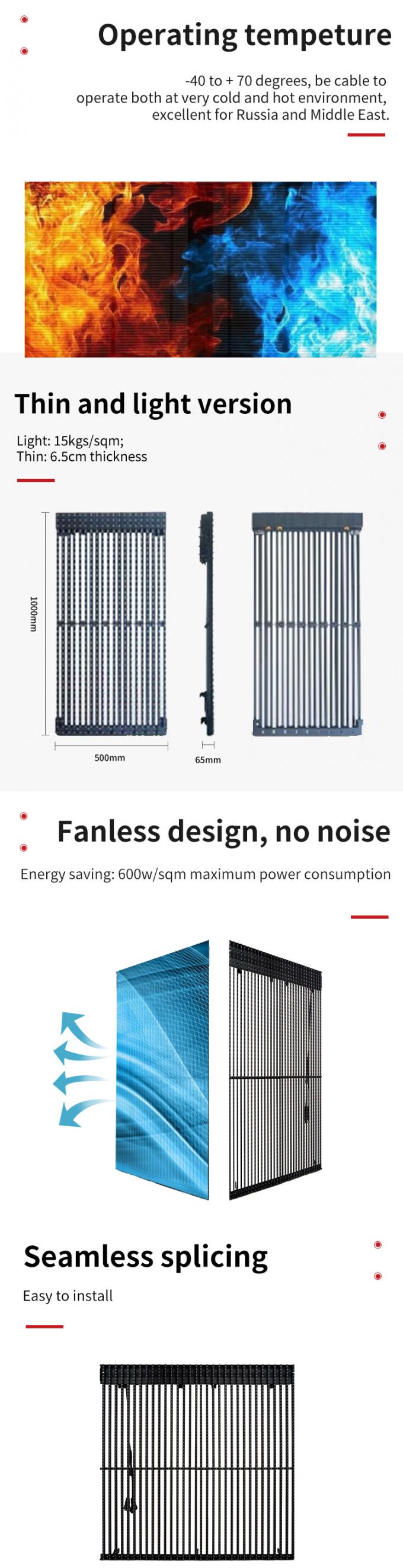 투명 LED 스크린 디스플레이, 투명 유리 창 LED, 투명 비디오 월, 유연한 패널, 높은 밝기 LED 스크린 1