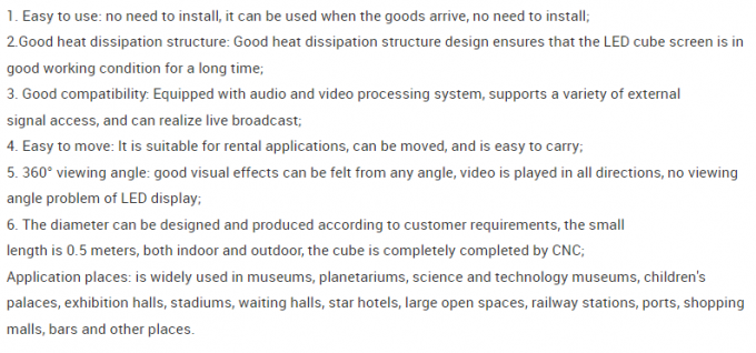 P2.5 P3 P3.91 P4.81 LED 큐브 로고 디스플레이 실내 및 외부 광고를 위한 창의적인 LED 디스플레이 화면 0
