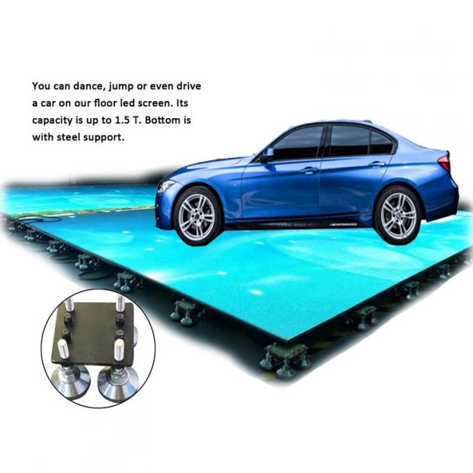 바닥 LED 디스플레이 IP65 방수 디자인 바닥 LED 디스플레이 중량 부하 서있는 LED 디스플레이 실내 야외 댄스 바닥 LED 디스플레이 5