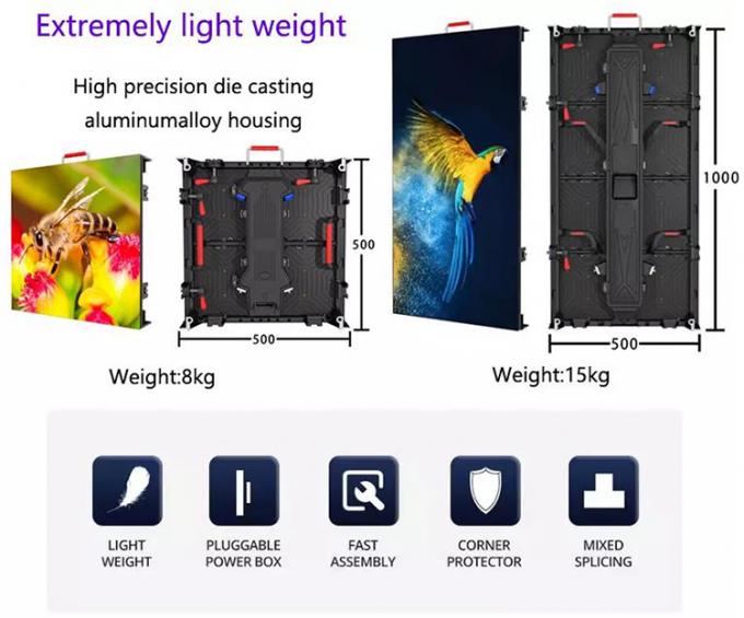 P3.91 P4.81 옥외 라이브 공연 LED 스크린 임대 LED 디스플레이 방수 무대 고휘도 배경 화면 LED 벽 0