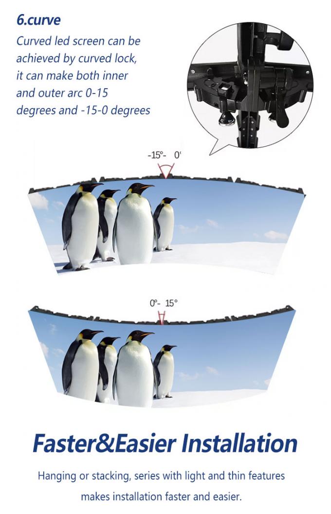 P3.91 P4.81 옥외 라이브 공연 LED 스크린 임대 LED 디스플레이 방수 무대 고휘도 배경 화면 LED 벽 7