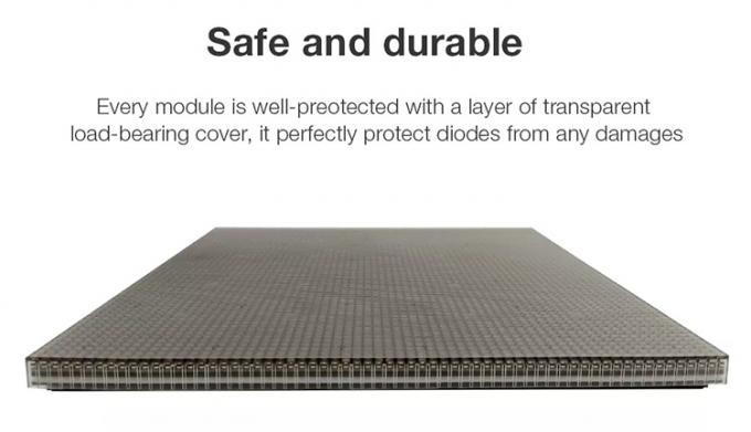 LED 댄스 플로어 디스플레이 임대 타일 패널 500*1000 하이 리프레시 LED 스테이지 웨딩 스크린 벽 P2.9 인터랙티브 LED 디스플레이 4