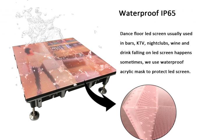LED 디스플레이 P4.81 댄스 플로어 LED 스크린 스테이지 렌타 보드 판타라 인테리어 LED 스크린 5