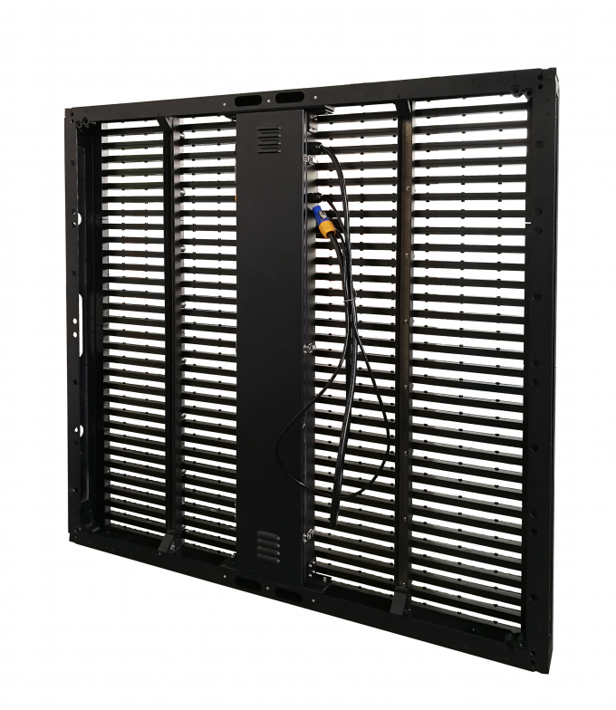 유리 스크린용 맞춤형 3D 투명한 벽 LED 투명한 광고 디스플레이 실내 투명한 LED 디스플레이 2