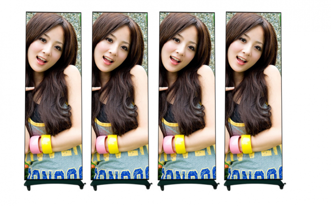 HD 이동식 LED 포스터 디스플레이 스크린 실내 옥외 플로어 스탠딩 P1.8 P2 접이식 LED 포스터 스크린 P2.5 LED 스크린 포스터 2