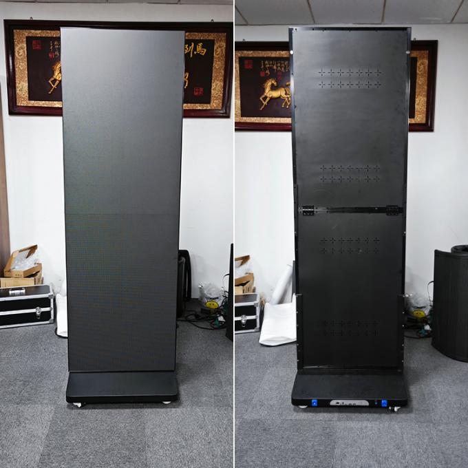 폴더블 LED 포스터 스크린 휴대용 폴더블 GOB 쇼핑몰 회의실 광고용 LED 광고 기계 4