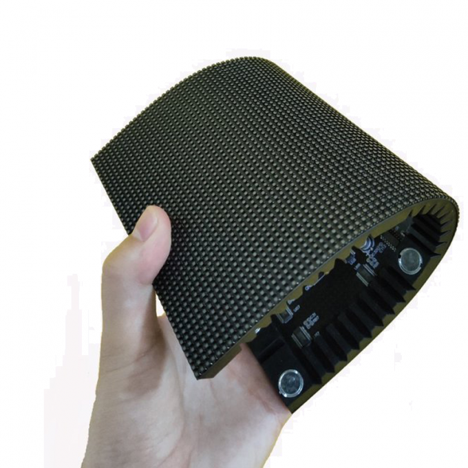 P1.5 P2.5 P4 LED 소프트 스크린 실내 야외 LED 곡선 부드러운 수직 유연 광고 디스플레이 스크린 4