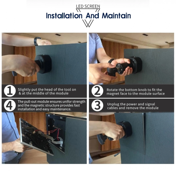 P1.5 P2.5 P4 LED 소프트 스크린 실내 야외 LED 곡선 부드러운 수직 유연 광고 디스플레이 스크린 7