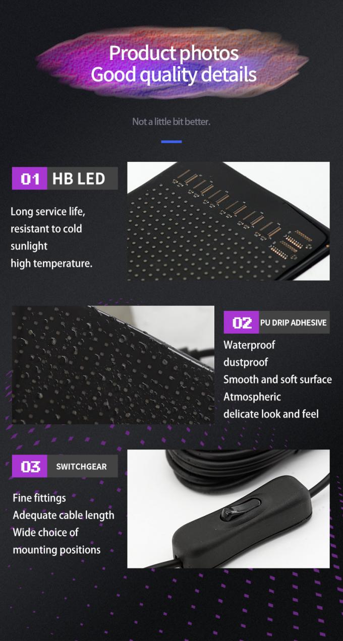 자동차 LED 표지판 디스플레이 16 * 64 프로그래밍 가능한 USB 5V RGB 패턴 애니메이션 텍스트 DIY 스크롤 패널 원격 제어 광고 LED 화면 7