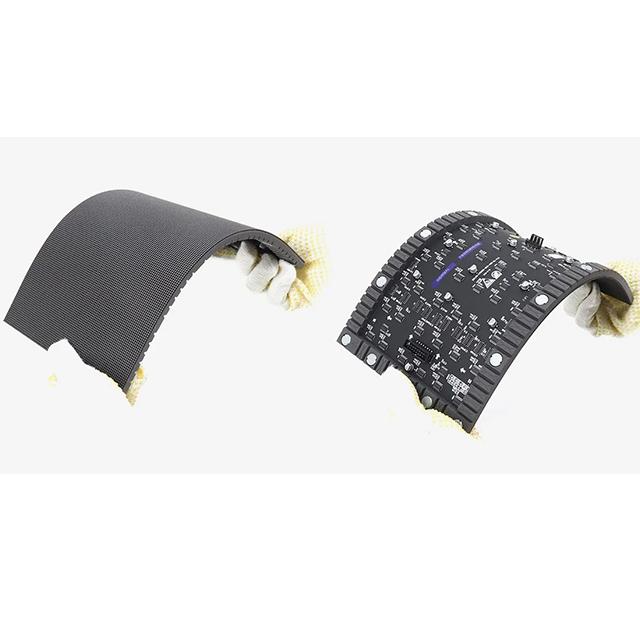 커스터마이징 가능한 소프트 LED 스크린 TV 디스플레이 P3 실내 유연 LED 패널 섹시 스크린 가격 0