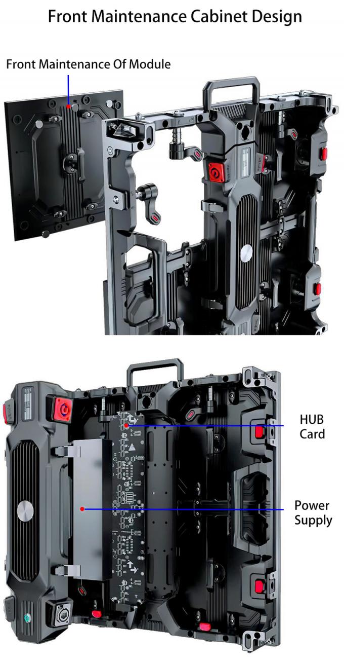 실외 LED 화면 P1.56 P1.95 P2.6 P2.97 P3.91 백 스테이지 비디오 벽 디스플레이 패널 3