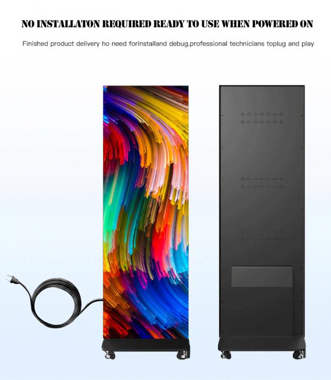 P2.5 접이식 LED 포스터 실내 LED 포스터 광고 제품 쇼 4