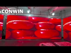 P1.8mm 가벼운 LED 벽 화면 실내 전면 서비스 얇은 픽셀 피치