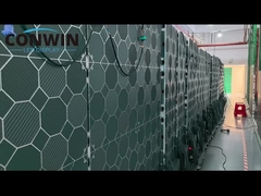 디지털 크리에이티브 LED 포스터 디스플레이 화면 서 이동