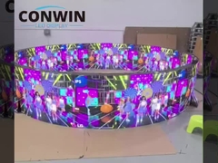 커스터마이징 가능한 소프트 LED 스크린 TV 디스플레이 P3 실내 유연 LED 패널 섹시 스크린 가격